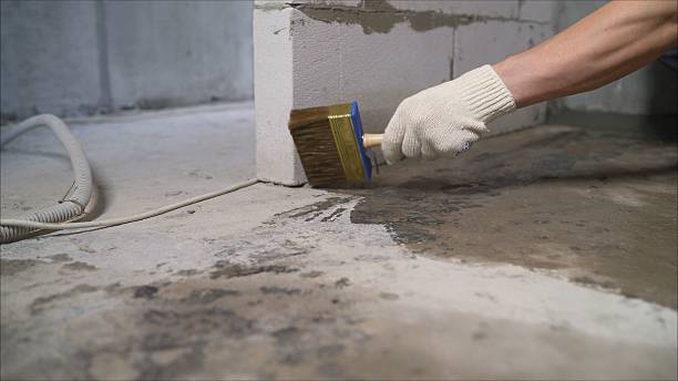 SJ Waterproofing Pros Basement Waterproofing coverage map for Dupont, IN and surrounding area